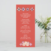 Menu Buffet Mariage Las Vegas Poker Chip Dice (Debout devant)