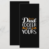 Menu Cadeaux Papa | Papa Le Plus Cool (Devant / Derrière)