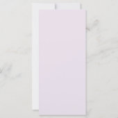 Menu Cadre Aquarellé (Dos)