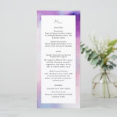 Menu Cadre Aquarellé (Debout devant)