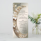 Menu Cadre Croissant de Lune Décoratif (Debout devant)