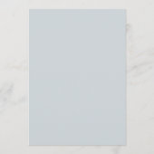 Menu Cadre Grec Bleu Poussiéreux (Dos)