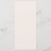 Menu Cadre simple et minimal (Dos)