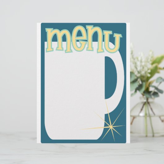 Menu Café (Debout devant)