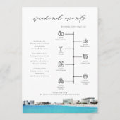 Menu CANCUN Mexique Destination Bienvenue Lettre de bie (Dos)