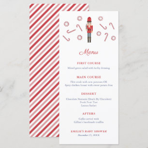 Menu Canneberges rouges de Noël en famille Casse-Noiset