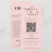 Menu Capturer l'amour Photo I Spy Mariage Jeu de récupé (Devant / Derrière)