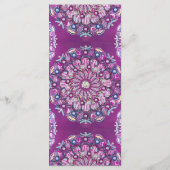 Menu Cardinal Red Rosace (Dos)