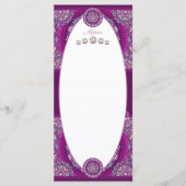 Menu Cardinal Red Rosace (Devant)