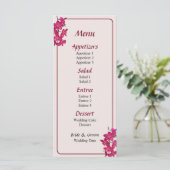 Menu Cascade d'Orchidées Magenta Menu... (Debout devant)