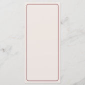 Menu Cascade d'orchidées roses (Dos)