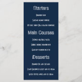 Menu Cat On Broomstick Party (Dos)