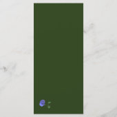 Menu catholique Misty-Blue et Mariage vert (Dos)