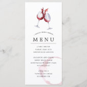 Menu Célébration de deux vins rouges (Devant)