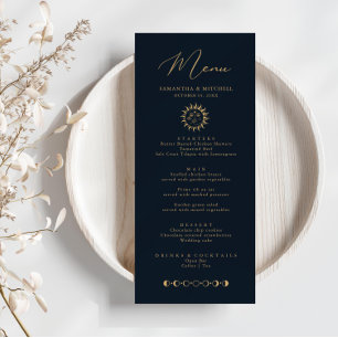 Menu Celestial Sun en Moon