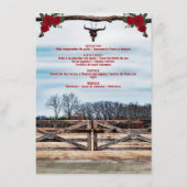 Menu Cena de Mascarada de Quinceañera en el Rancho (Dos)