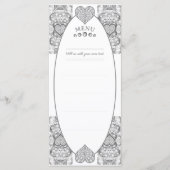 Menu Céramique gris dentelle (Devant)