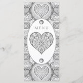 Menu Céramique gris dentelle (Dos)