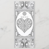 Menu Céramique gris dentelle (Dos)