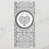 Menu Céramique gris dentelle (Dos)