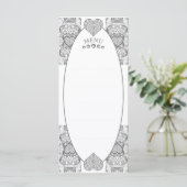 Menu Céramique gris dentelle (Debout devant)