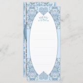 Menu Céramique Lace Bleu clair (Devant / Derrière)