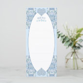 Menu Céramique Lace Bleu clair (Debout devant)