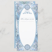 Menu Céramique Lace Bleu clair (Devant / Derrière)