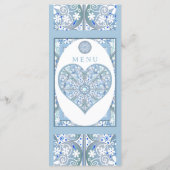 Menu Céramique Lace Bleu clair (Dos)