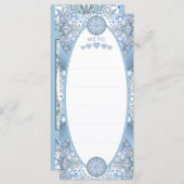 Menu Céramique Lace Bleu clair (Devant / Derrière)