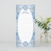 Menu Céramique Lace Bleu clair (Debout devant)