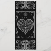 Menu Céramique noir (Dos)