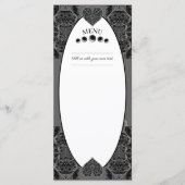 Menu Céramique noir (Devant)