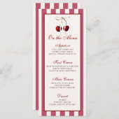 Menu Cerise triée (Devant / Derrière)