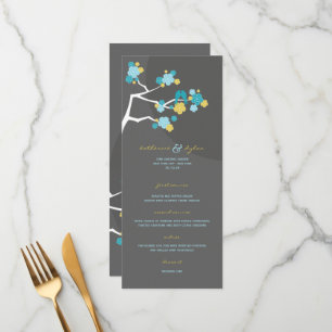 Menu Cerisiers Fleurs de Cerisier Sakura Oiseaux de l'A