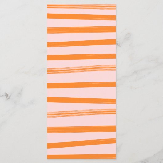 Menu C'est Amore Spritz Bridal Brunch (Dos)