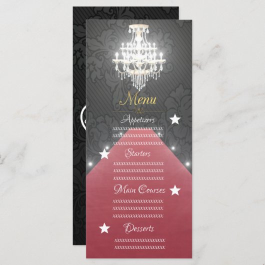 Menu Chandelier (Devant / Derrière)