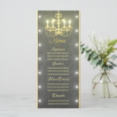 Menu Chandelier d'or (Debout devant)