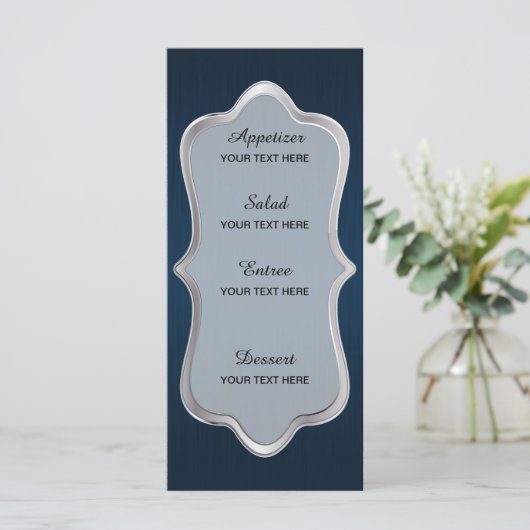 Menu Charming Star Struck Mariage (Debout devant)