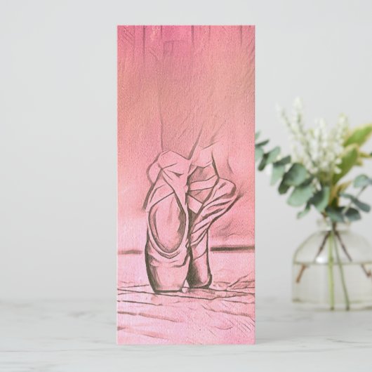 Menu Chaussures de ballet rose Ballerina (Debout devant)