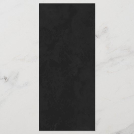 Menu Chic bordeaux et or noir mariage (Dos)