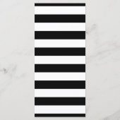 Menu Chic Moderne Luxe Mariage Collection - Roses rouge (Dos)