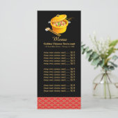 Menu Chinees restaurant (Staand voorkant)