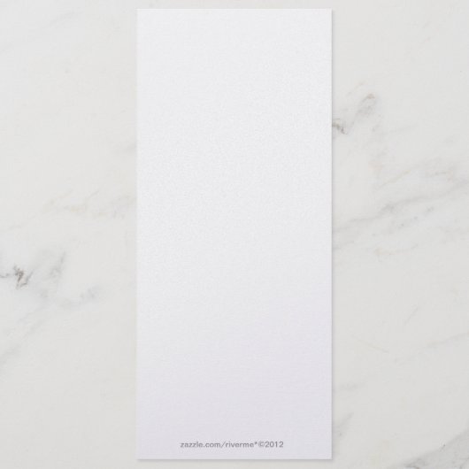 Menu chinois moderne de mariage de Dragon-Phoenix (Dos)