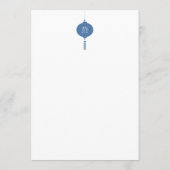 Menu Chinoiserie Bordure Motif et décorative ID1094 (Dos)