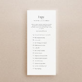 Menu Chronologie mariage avec des icônes et j'espionne 