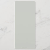 Menu Chute Florale Thanksgiving Appartement 4 Parcours (Dos)