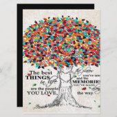 Menu Citation Amour Pour Mari, Mari Anniversaire Cadeau (Devant / Derrière)