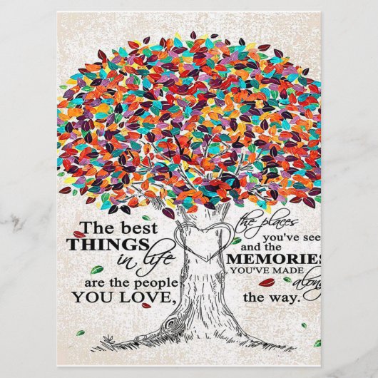 Menu Citation d'amour pour mari, cadeau d'anniversaire  (Devant)