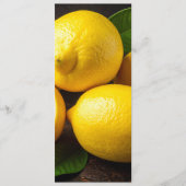 Menu citrons (Devant)